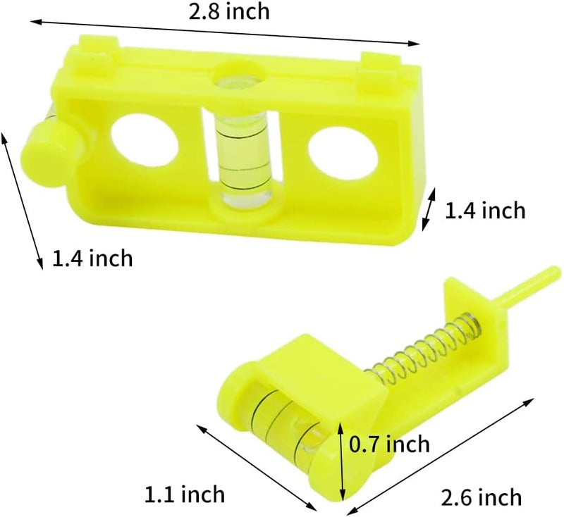 SOPOGER Archery Level Multifunctional Bow Level Tuning Tools for Rest and Sight Tunning, 3D Printing Bow String Bubble Level Bow Leveling Kit for Compound Bows - Image 2